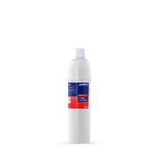 Vooraanzicht van het BRITA PURITY C150 PROGUARD-filterpatroon met witte behuizing en blauw-rood etiket